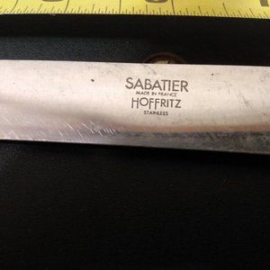 SABATIER HOFFRITZ 12" Blade Forged Stainless Steel Slicing Knife Made in France